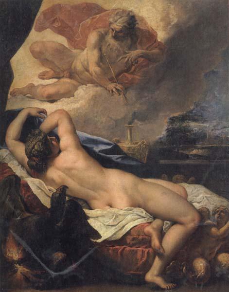 RICCI, Sebastiano Jove and Semele oil painting image